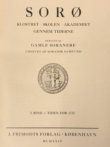 Klostret Skolen Akademiet bind 1