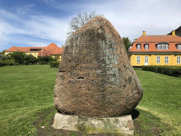 Mindesten over faldne soranere i de to slesvigske krige 1848-50 og 1864