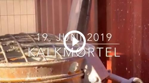 Fremstilling af kalkmørtel